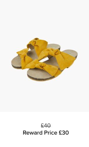 BETTY BOW SUEDE SANDALS