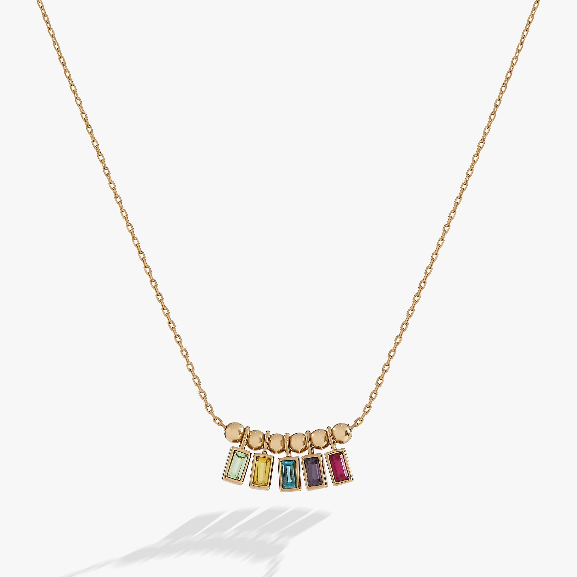 ‘90s Nostalgia Colorful Crystal Necklace