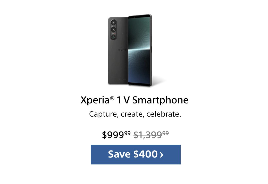 Xperia 1 V Smartphone | Save $400