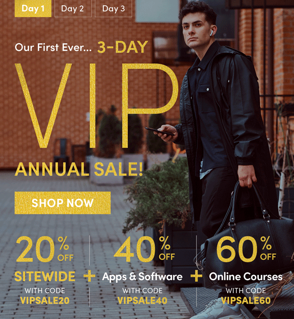 Annual VIP Sale | shop now