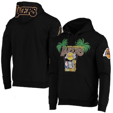 Pro Standard Los Angeles Lakers Black 2020 NBA Finals Champions Palm Pullover Hoodie