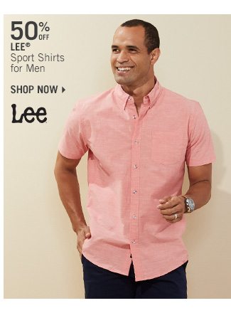 Shop 50% Off Lee Sport Shirts for Men