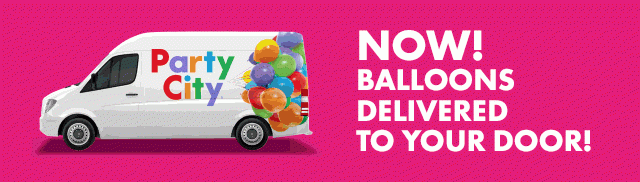 Now! Balloons Delivered To Your Door!