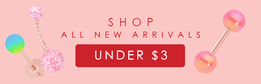 Shop New Arrivals Under $3 >