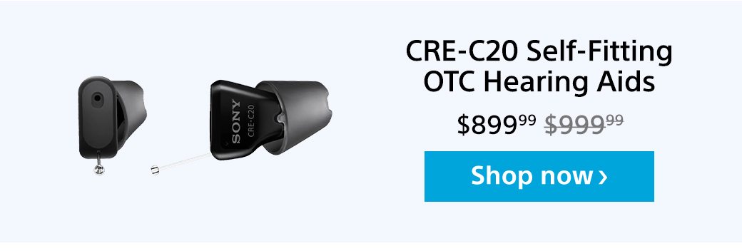 CRE-C20 Self-Fitting OTC Hearing Aids | Shop now