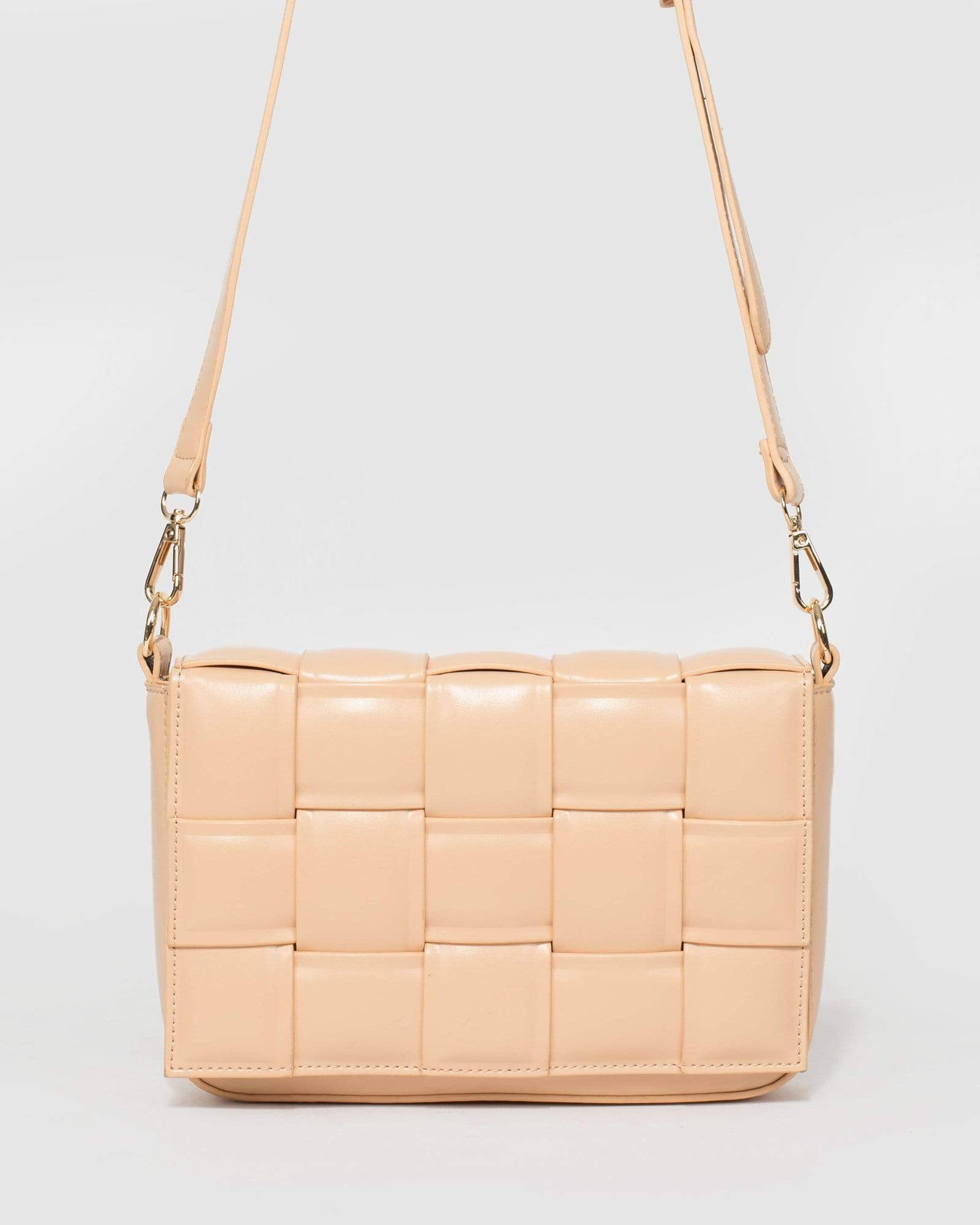 Image of Nude Nicole Woven Crossbody