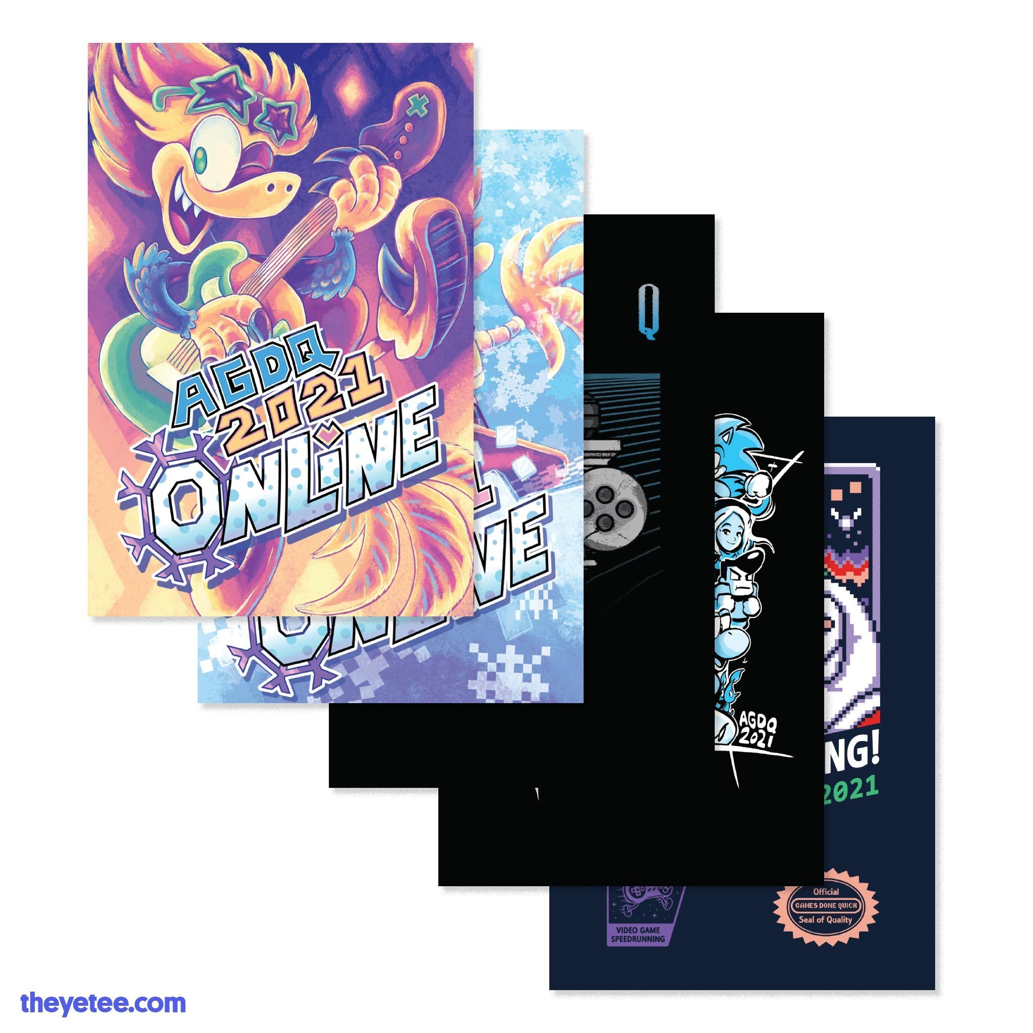 Now's your last chance to snag these AGDQ 2021 items! 🎮📺 - The Yetee