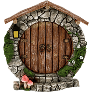 Round Fairy Garden Double Doors Round Fairy Garden Double Doors