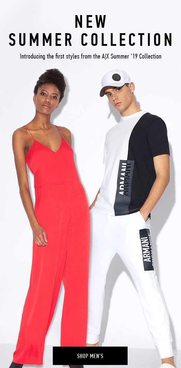 armani exchange new arrivals