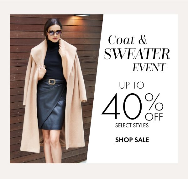 Coats & Sweater Event