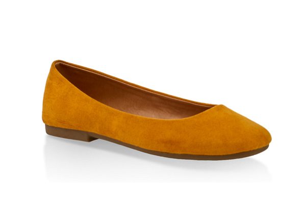 Square Toe Ballerina Flats