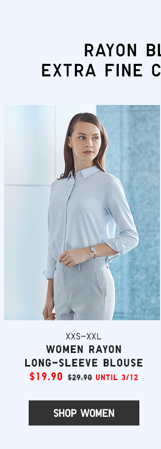 PDP5 - WOMEN RAYON LONG-SLEEVE BLOUSE