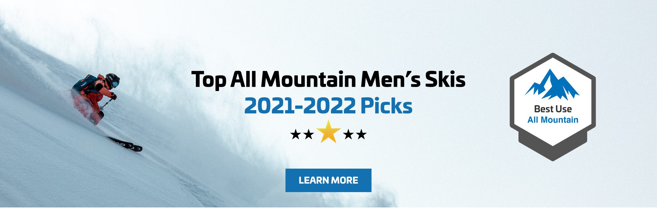 TOP ALL MOUNTAIN MEN'S SKIS - LEARN MORE