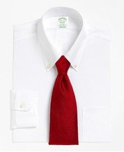 Milano Slim-Fit Dress Shirt, Button-Down Collar