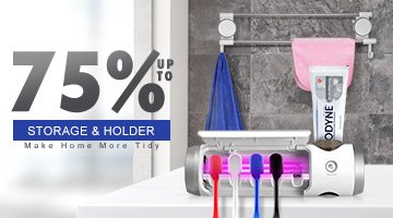 Make Home More Tidy with up to 75% OFF