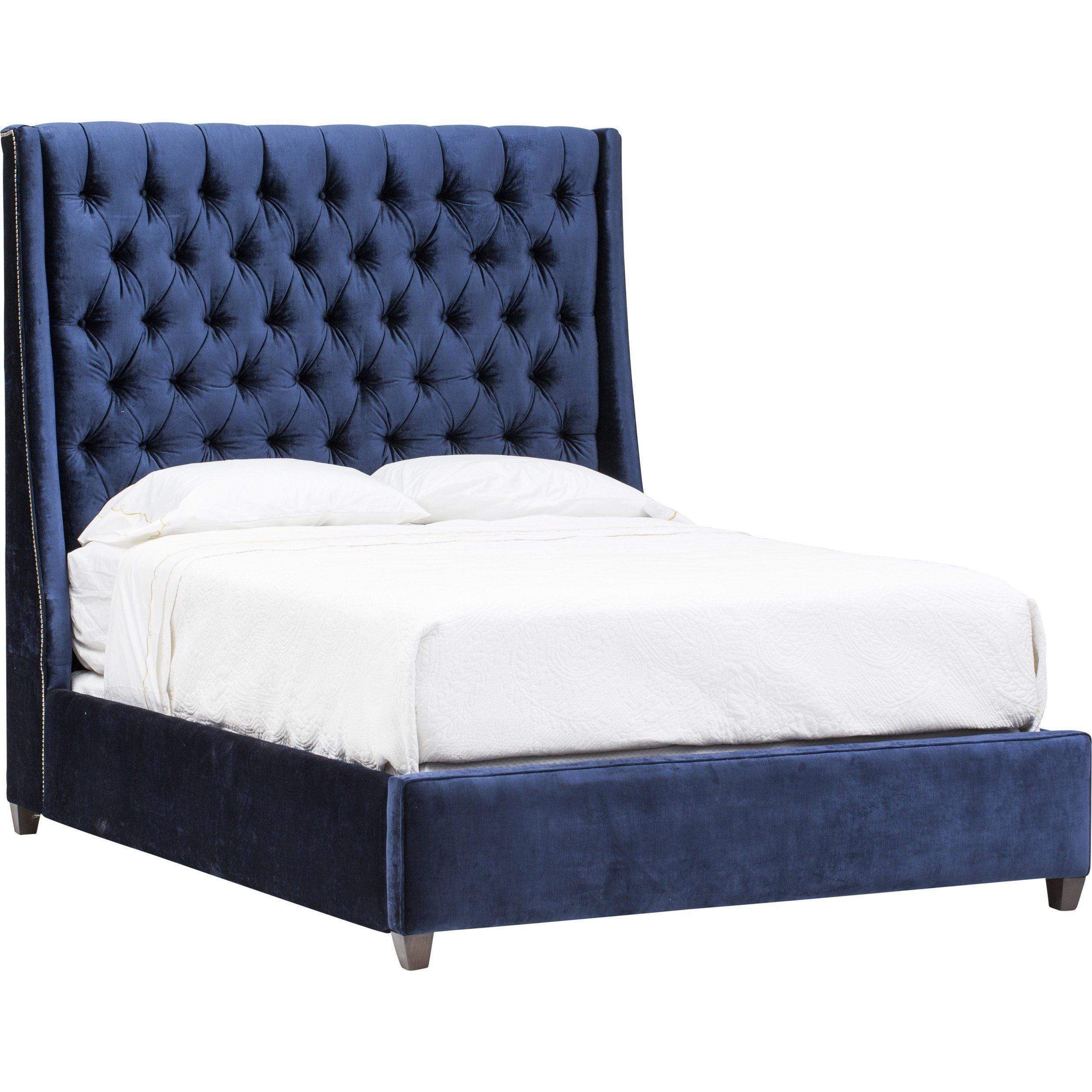 Image of Amelia Tall Bed, Brussels Midnight