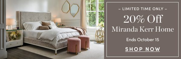 20 Percent Off Miranda Kerr Home