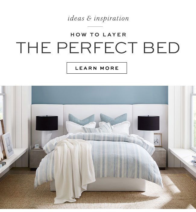 HOW TO LAYER THE PERFECT BED