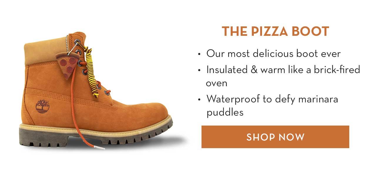 The Pizza Boot Shop Now