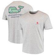 Boston Red Sox Vineyard Vines Filled In Whale T-Shirt – Gray