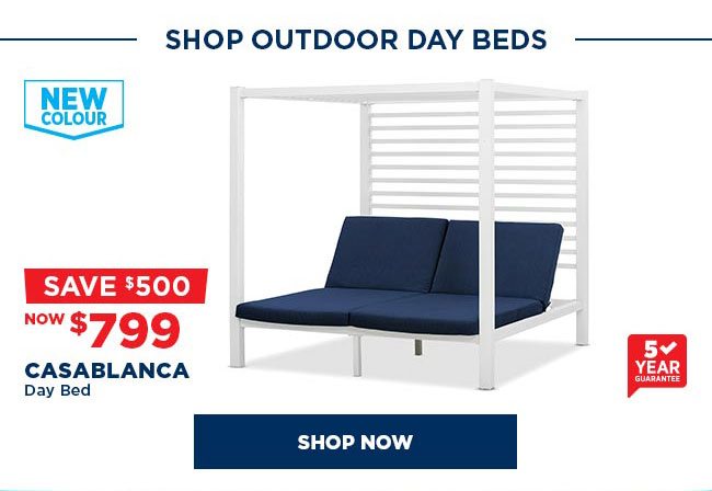 Shop our outdoor day beds