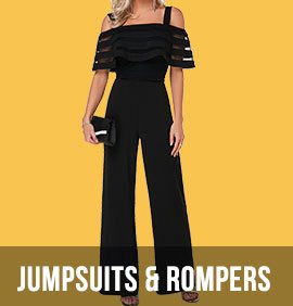 JUMPSUITS & ROMPERS