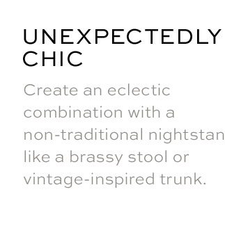 UNEXPECTEDLY CHIC