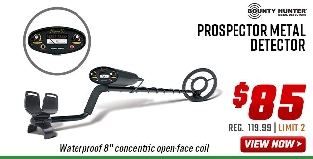 Bounty Hunter Prospector Metal Detector