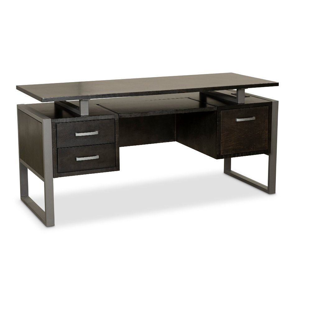 Mar Vista Charcoal 64 Inch Modern Office Desk