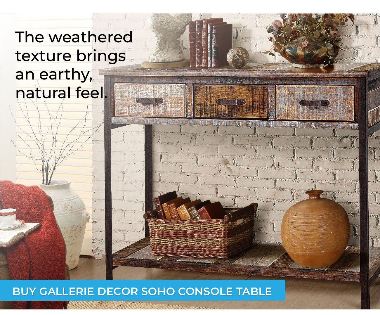 Gallerie Decor Soho Console Table