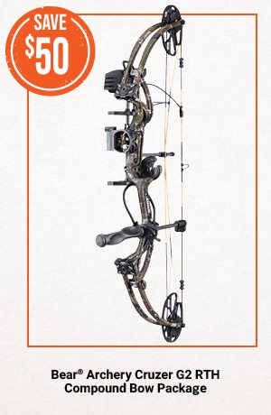 Bear Archery Cruzer G2 RTH Compound Bow Package