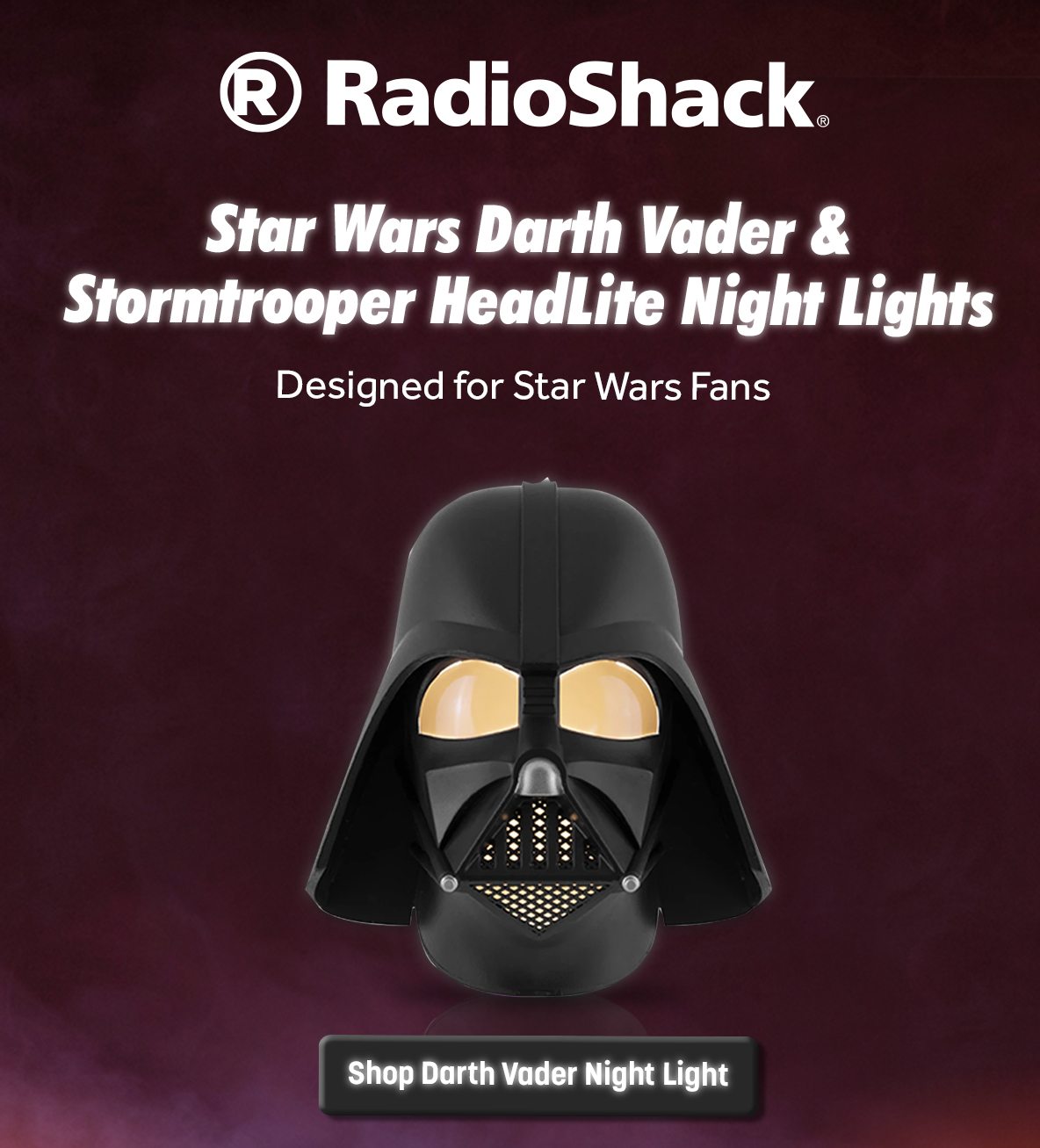Star Wars Darth Vader Color-Select LED Night Light