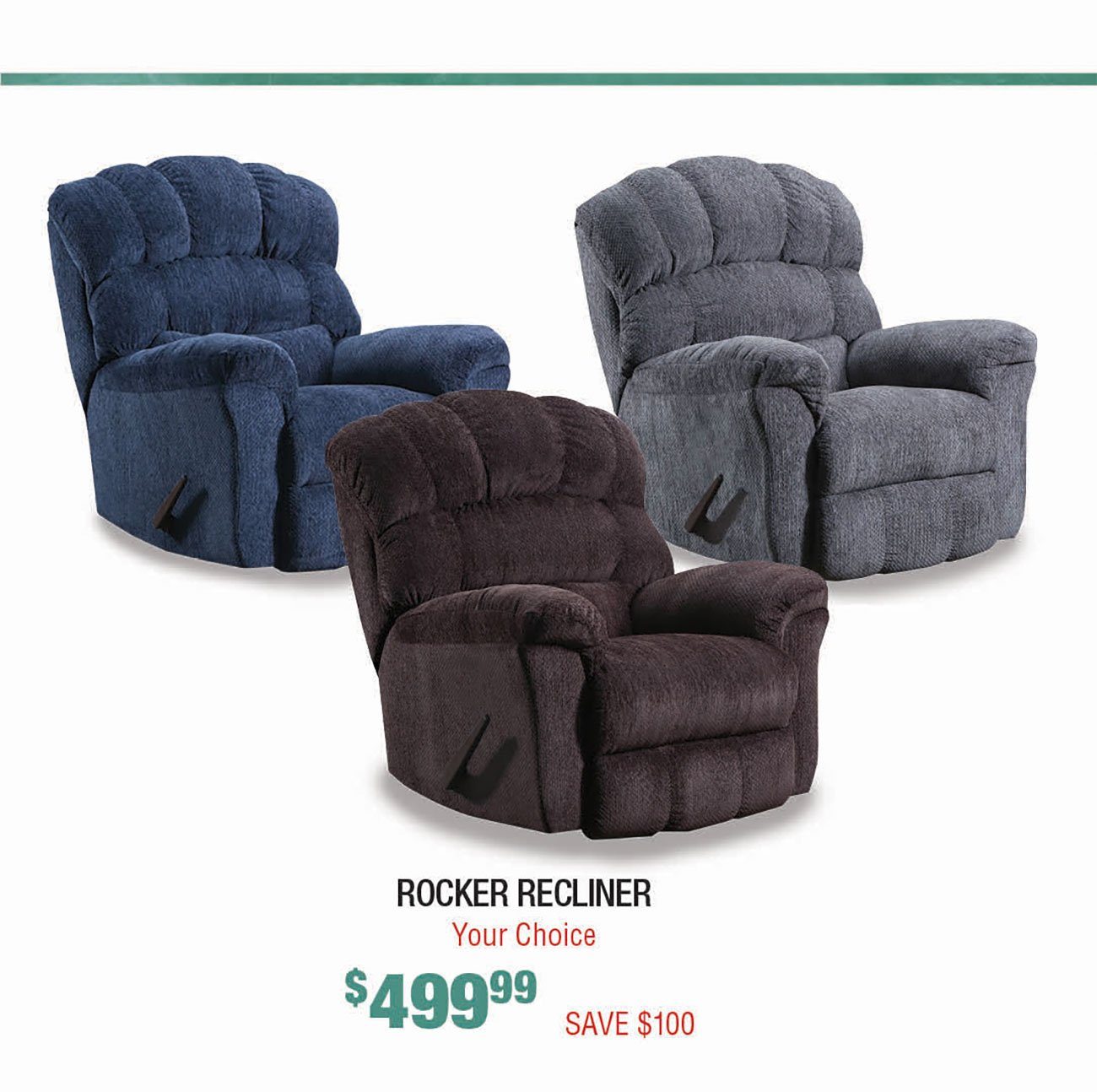 Blue-Gray-Brown-Rocker-Recliners