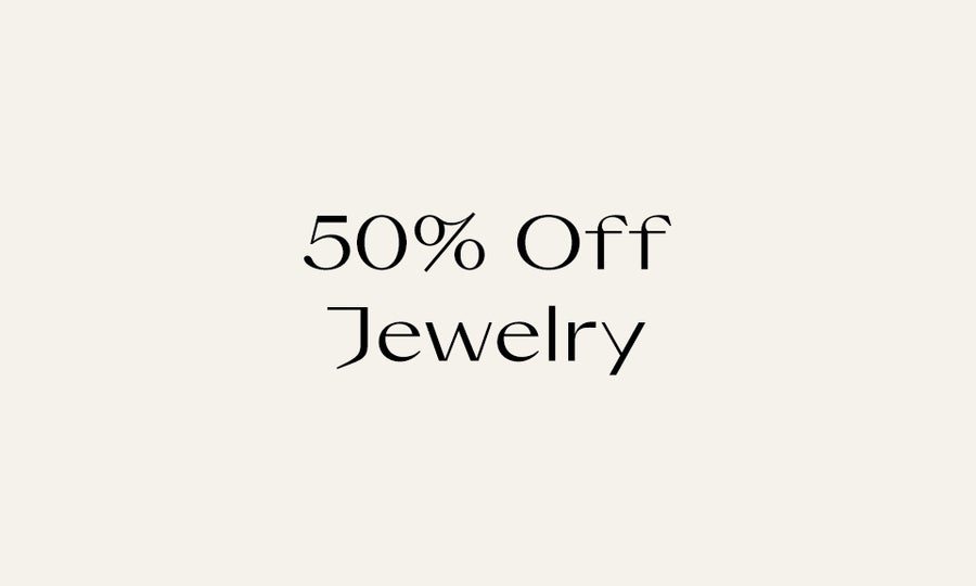 50% Off New Jewelry Markdowns