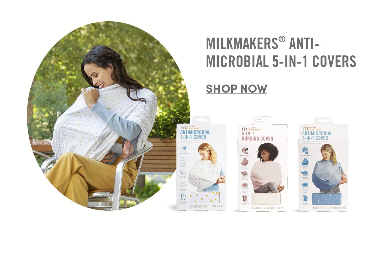 Milkmakers antimicrobrial 5-in-1 covers