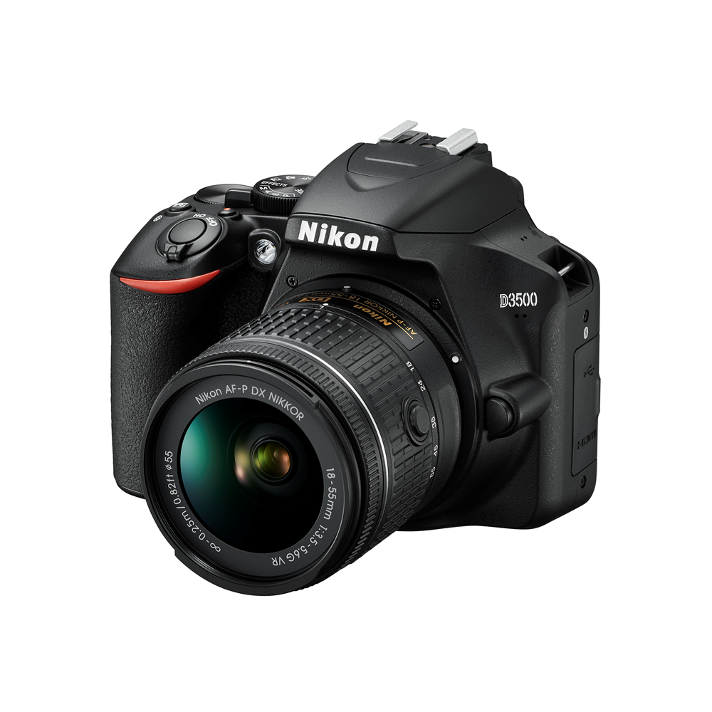 NIKON D3500 BLACK W/AFP DX 18-55MM VR LENS