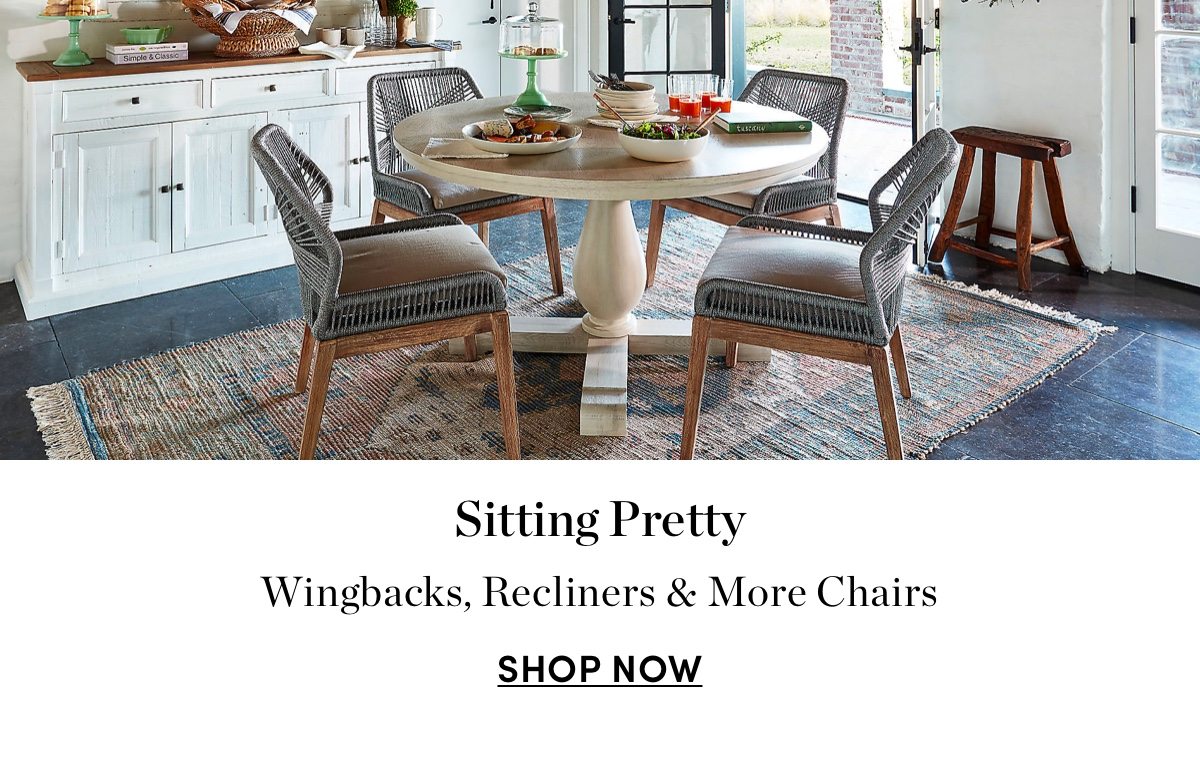 Wingbacks, Recliners & More Chairs