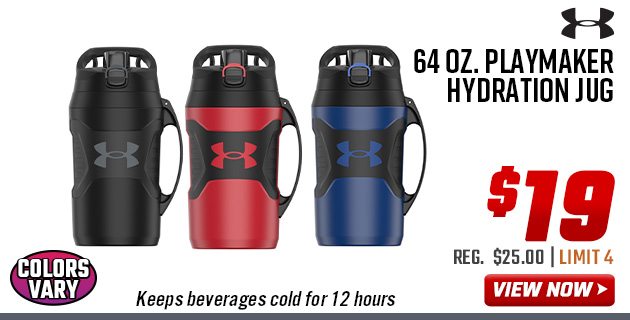 Under Armour 64 oz. Playmaker Hydration Jug