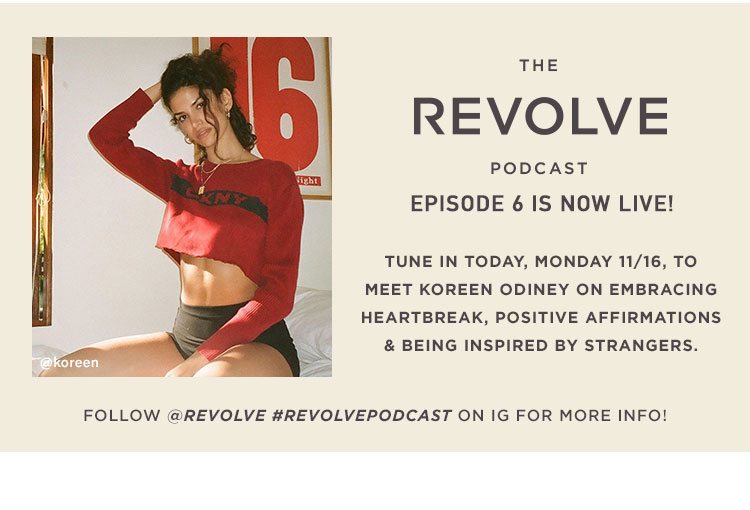 The Revolve Podcast. Episode 6 is now live!