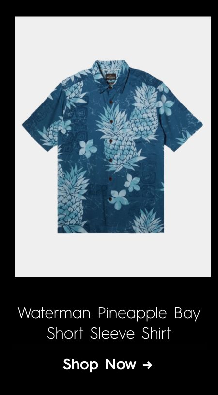 Waterman Pineapple Bay Short Sleeve Shirt