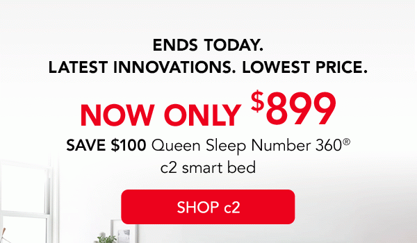 c2 Smart Bed - Sleep Number