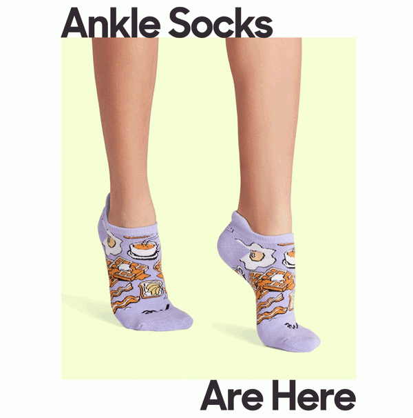 Ankle Socks Are Here
