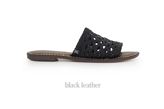 black leather