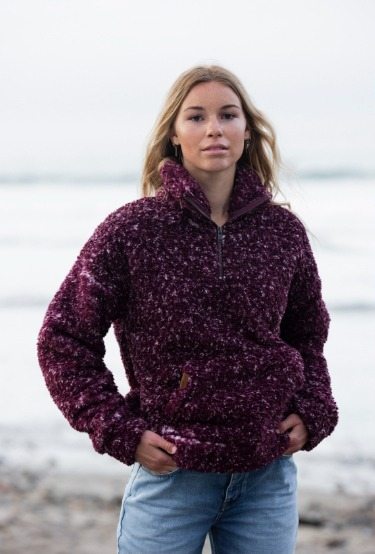 Bonfires On The Beach Half-Zip Fleece