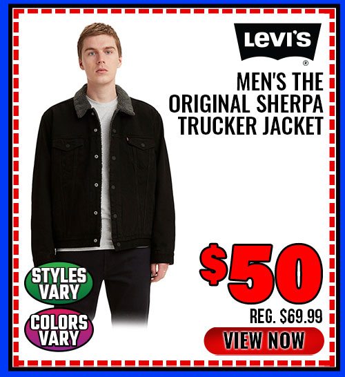 LEVI'S Men's The Original Sherpa Trucker Jacket