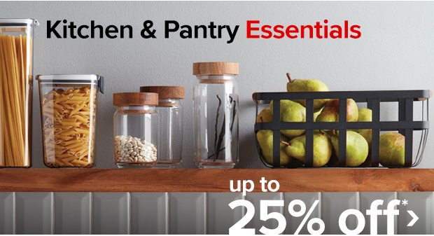 Kitchen & Pantry Up To 25% off ›