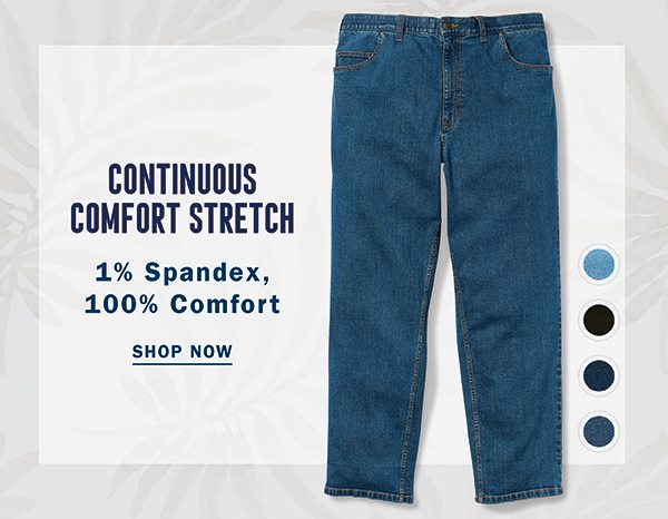 G5118 | HARBOR BAY CONTINUOUS COMFORT STRETCH JEANS