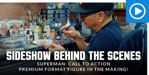 Sideshow Behind the Scenes - Superman: Call to Action Premium Format Figure in the Making!