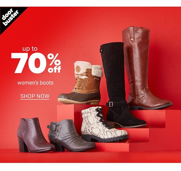 Up to 70% Off Women's Boots - Shop Now