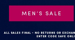 MEN'S SALE